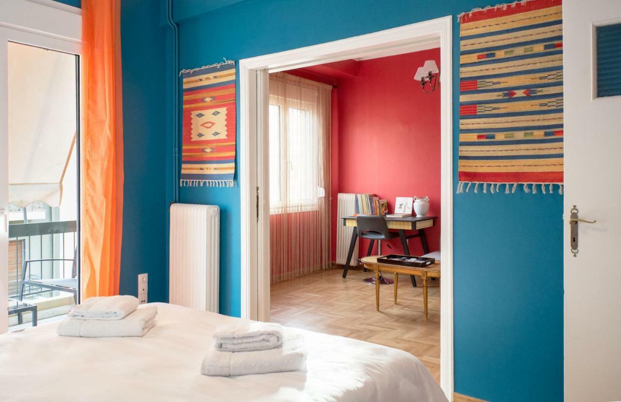"Casa De Colores", Next To The Metro Athen Exterior foto